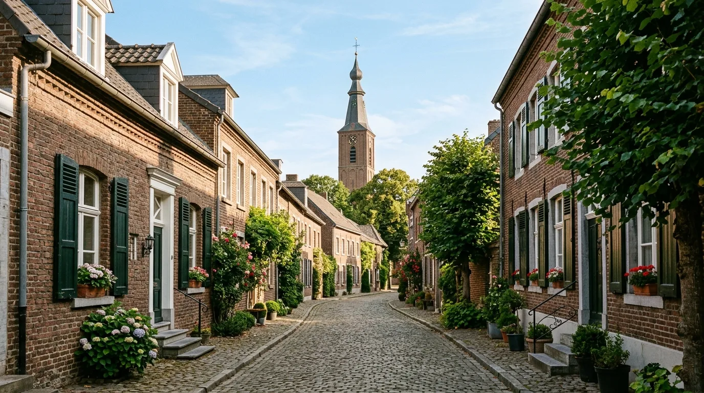 Sfeerbeeld van een straat in Eijsden